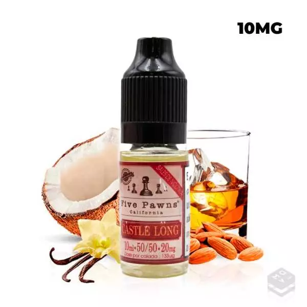 CASTLE LONG FIVE PAWNS SALT 10ML