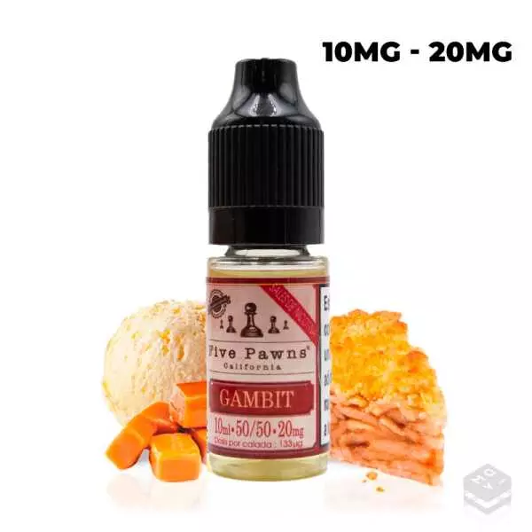 GAMBIT FIVE PAWNS SALT 10ML