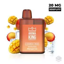 VAPER DESECHABLE AROMA KING COSMIC MAX BOX MANGO ICE 20MG 2ML