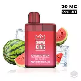 VAPER DESECHABLE AROMA KING COSMIC MAX BOX WATERMELON ICE 20MG 2ML