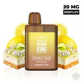 VAPER DESECHABLE AROMA KING COSMIC MAX BOX LEMON TART 20MG 2ML