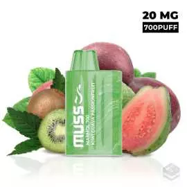 VAPER DESECHABLE MUSS MARMOL 700 KIWI PASSION FRUIT GUAVA 20MG 2ML