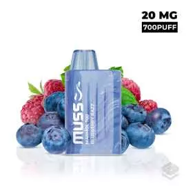 VAPER DESECHABLE MUSS MARMOL 700 BLUEBERRY RAZZ 20MG 2ML