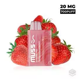 VAPER DESECHABLE MUSS MARMOL 700 TRIPLE STRAWBERRY 20MG 2ML