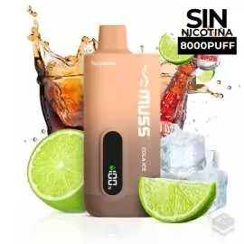 VAPER DESECHABLE MUSS TECH 8000 COLA ICE 0MG 15ML