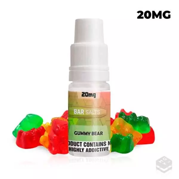 GUMMY BEAR BAR NIC SALTS 10ML