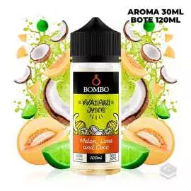 AROMA MELON LIME AND COCO WAILANI JUICE BY BOMBO 30ML LONGFILL