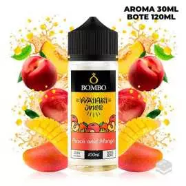 FLAVOUR PEACH AND MANGO WAILANI JUICE BY BOMBO 30ML