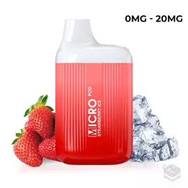 POD DESECHABLE STRAWBERRY ICE MICRO POD 2ML