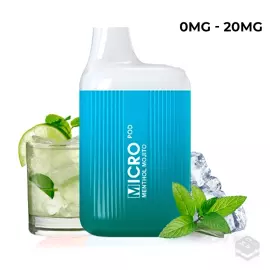 DISPOSABLE POD MENTHOL MOJITO MICRO POD 2ML