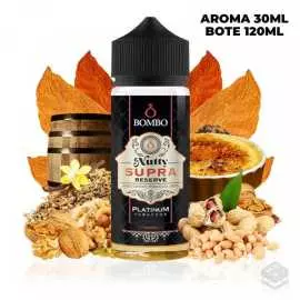 FLAVOUR NUTTY SUPRA RESERVE PLATINUM TOBACCOS BY BOMBO 30ML LONGFILL
