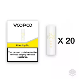 20 x DORIC GALAXY VOOPOO COTTON MOUTHPIECES