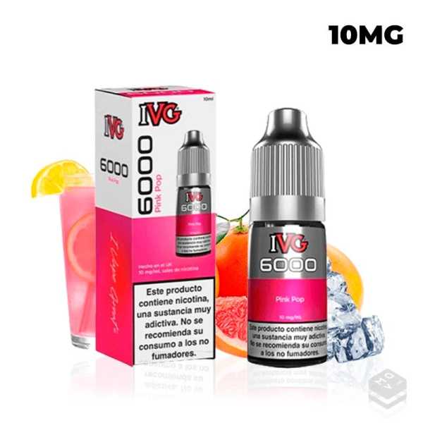 PINK POP IVG 6000 SALTS 10ML VAPE