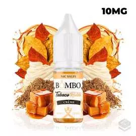 TABACO RUBIO CREME PLATINUM TOBACCOS BOMBO 10ML NICOTINE SALTS