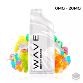 DISPOSABLE POD BUD VAPE WAVE 800 GUMMY BEARS 2ML
