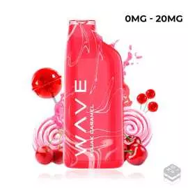 DISPOSABLE POD BUD VAPE WAVE 800 KOJAK CARAMEL 2ML