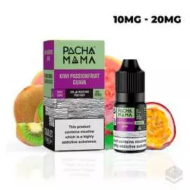 NICOTINE SALTS KIWI PASSIONFRUIT GUAVA PACHAMAMA BAR 10ML