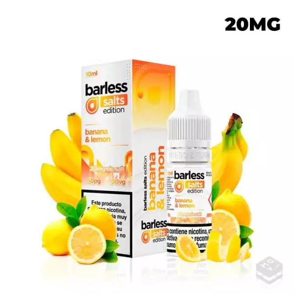 BANANA LEMON 10ML BARLESS SALTS EDITION VAPE