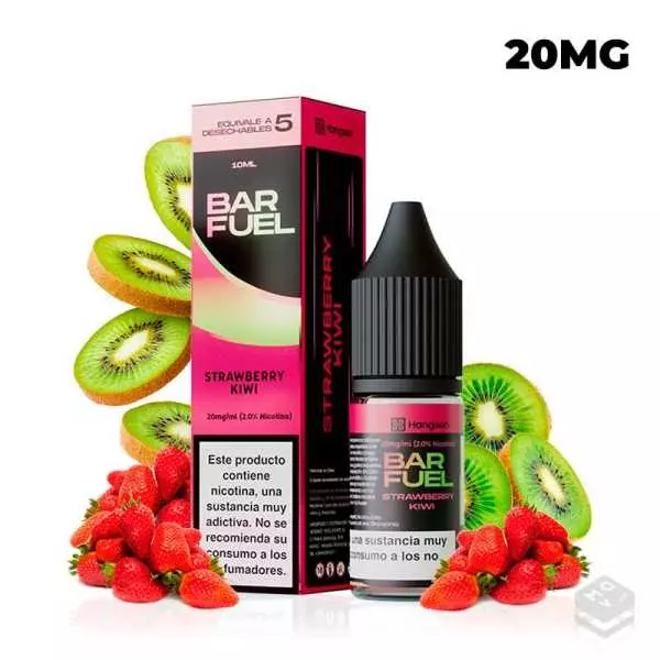 NIC SALT STRAWBERRY KIWI BAR FUEL BY HANGSEN 10ML