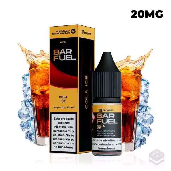 NIC SALT COLA ICE BAR FUEL BY HANGSEN 10ML