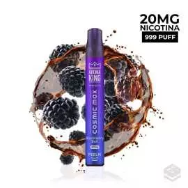 VAPER DESECHABLE AROMA KING COSMIC MAX BLACKBERRY BULL 20MG 2ML