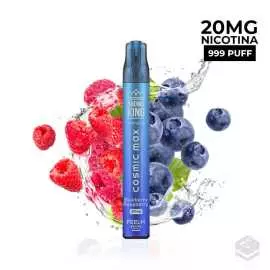 VAPER DESECHABLE AROMA KING COSMIC MAX BLUEBERRY RASPBERRY 20MG 2ML