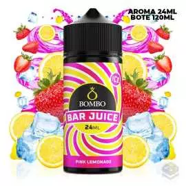 FLAVOUR PINK LEMONADE ICE BAR JUICE BY BOMBO 24ML LONGFILL