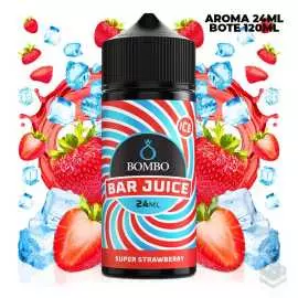 FLAVOUR SUPER STRAWBERRY ICE BAR JUICE BY BOMBO 24ML LONGFILL