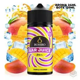 FLAVOUR TRIPLE MANGO ICE BAR JUICE BY BOMBO 24ML LONGFILL