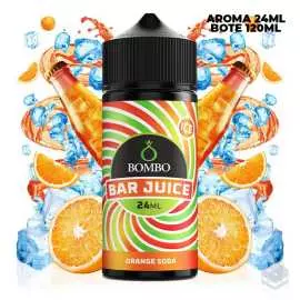 AROMA ORANGE SODA ICE BAR JUICE BY BOMBO 24ML LONGFILL