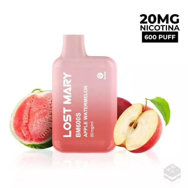 VAPER DESECHABLE LOST MARY BM600S APPLE WATERMELON 20MG