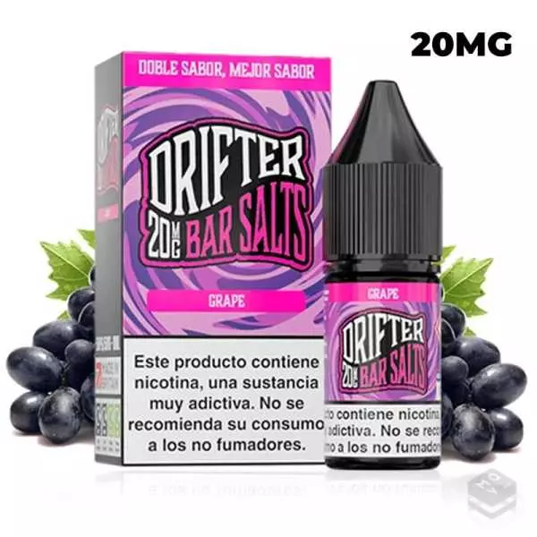DRIFTER BAR SALTS GRAPE JUICE SAUZ 10ML