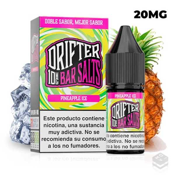 NIC SALTS JUICE SAUZ PINEAPPLE ICE DRIFTER BAR 10ML