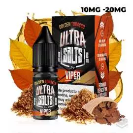 GOLDEN TOBACCO 10ML VIPER ULTRA SALTS