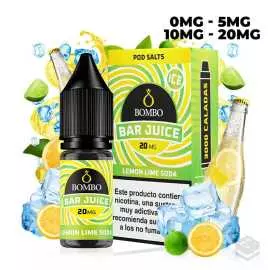 SALES DE NICOTINA LEMON LIME SODA ICE BAR JUICE BY BOMBO 10ML