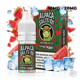 WATERMELON ICE ALPACA SALTS 10ML NICOTINE SALTS