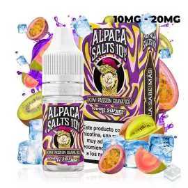 KIWI PASSION GUAVA ICE ALPACA SALTS 10ML NICOTINE SALTS