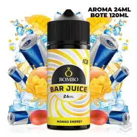 AROMA MANGO ENERGY ICE BAR JUICE BY BOMBO 24ML LONGFILL