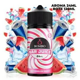 AROMA WATERMELON ENERGY ICE BAR JUICE BY BOMBO 24ML LONGFILL