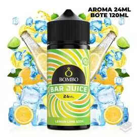 AROMA LEMON LIME SODA ICE BAR JUICE BY BOMBO 24ML LONGFILL