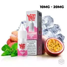 SALES DE NICOTINA PASSIONFRUIT LYCHEE ICE YETI SUMMIT SALT 10ML