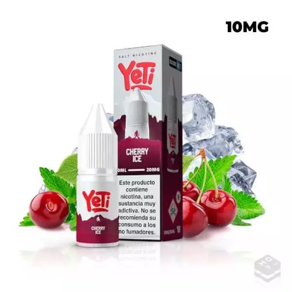 NIC SALT CHERRY ICE YETI SUMMIT SALT 10ML