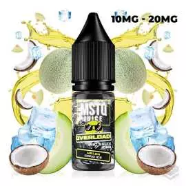 SALES DE NICOTINA MELON COCO ICE MSTQ JUICE OVERLOAD 10ML