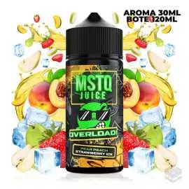 FLAVOUR PEAR PEACH STRAWBERRY ICE MSTQ JUICE OVERLOAD 30ML LONGFILL