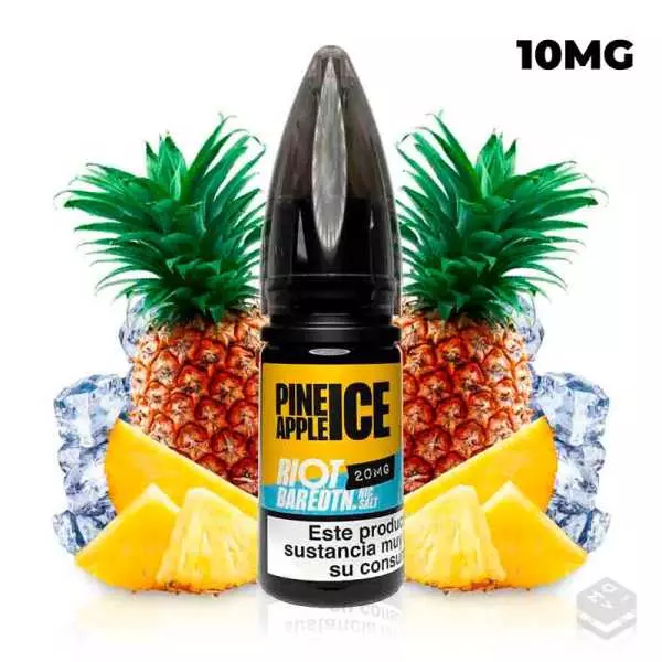 PINEAPPLE ICE RIOT SQUAD BAR EDTN SALTS 10ML VAPE