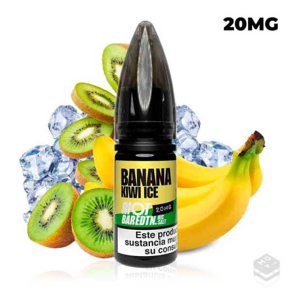 BANANA KIWI ICE RIOT SQUAD BAR EDTN SALTS 10ML