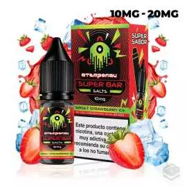 NICOTINE SALTS SWEET STRAWBERRY ICE ATEMPORAL SUPER BAR THE MIND FLAYER 10ML