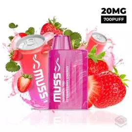 DISPOSABLE POD MUSS MARMOL 700 STRAWBERRY ENERGY 20MG 2ML