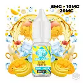 BANANA MANGO ICE BAR JUICE KINGS CREST SALTS 10ML