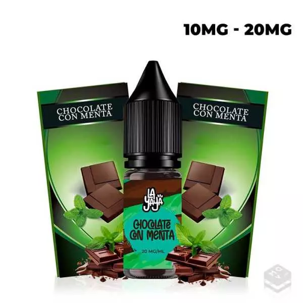 NICOTINE SALTS CHOCOLATE WITH MINT LA YAYA SALT 10ML